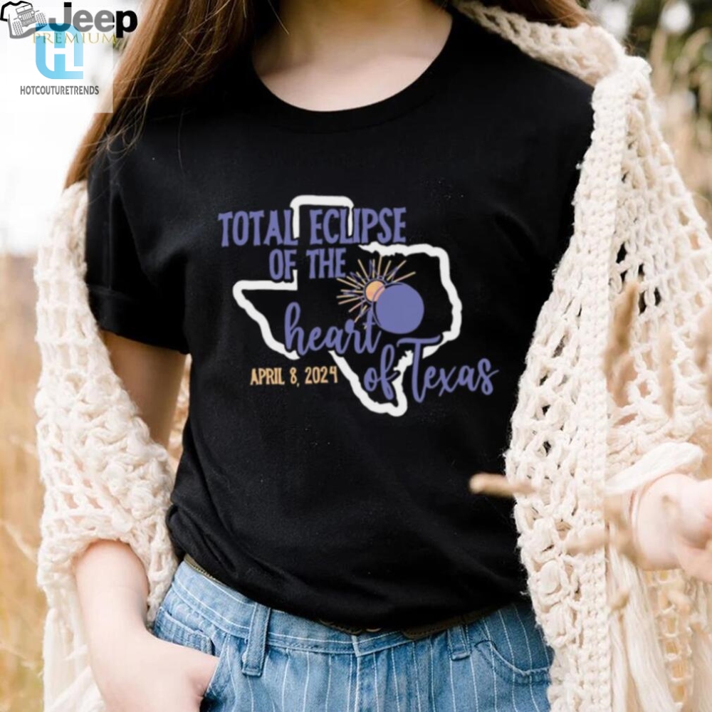 Total Eclipse Of The Heart Of Texas 2024 Shirt 