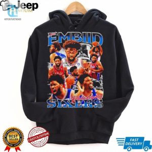 Joel Embiid Philadelphia 76Ers Nba Mens Basketball Player Signature Shirt hotcouturetrends 1 3