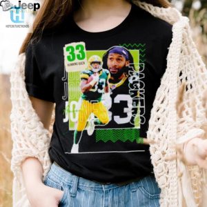 Aaron Jones 33 Running Back Football Player Shirt hotcouturetrends 1 1