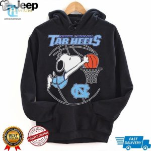 North Carolina Tar Heels Basketball Snoopy Dunk Logo Shirt hotcouturetrends 1 3