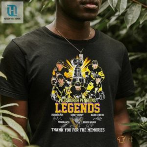 Pittsburgh Penguins Legends Players Thank You For The Memories Signatures Shirt hotcouturetrends 1 2