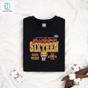 Iowa State Cyclones 2024 Ncaa Womens Basketball Tournament March Madness Sweet 16 Fast Break T Shirt hotcouturetrends 1 1