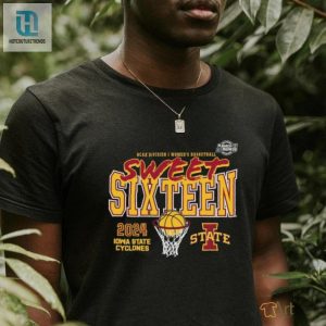 Iowa State Cyclones 2024 Ncaa Womens Basketball Tournament March Madness Sweet 16 Fast Break T Shirt hotcouturetrends 1 2