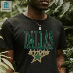 Dallas Stars 90S Retro Vintage Dallas Hockey Team T Shirt hotcouturetrends 1 2