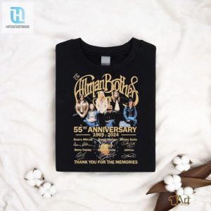 The Allman Brothers 55Th Anniversary 1969 2024 Thank You For The Memories Signatures Shirt hotcouturetrends 1 1