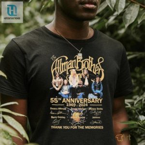 The Allman Brothers 55Th Anniversary 1969 2024 Thank You For The Memories Signatures Shirt hotcouturetrends 1 2