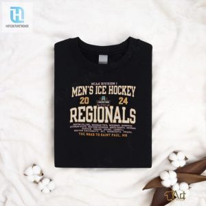 2024 Ncaa Division I Mens Ice Hockey Regional The Road To Saint Paul Mn Shirt hotcouturetrends 1 1