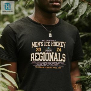 2024 Ncaa Division I Mens Ice Hockey Regional The Road To Saint Paul Mn Shirt hotcouturetrends 1 2