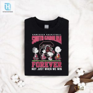 Peanuts Character South Carolina Gamecocks Forever Not Just When We Win Shirt hotcouturetrends 1 1