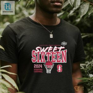 Stanford Cardinal 2024 Ncaa Womens Basketball Tournament March Madness Sweet Sixteen Shirt hotcouturetrends 1 2