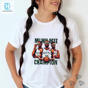 Milwaukee Bucks Champion Basketball Cartoon Shirt hotcouturetrends 1 2