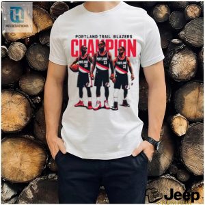 Portland Trail Blazers Champion Basketball Cartoon Shirt hotcouturetrends 1 3