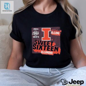 Official Illinois Fighting Illini Mens Basketball Sweet Sixteen T Shirt hotcouturetrends 1 2