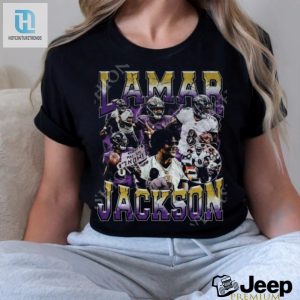 Lamar Jackson 90S Bootleg Vintage Style Baltimore Ravens T Shirt hotcouturetrends 1 2