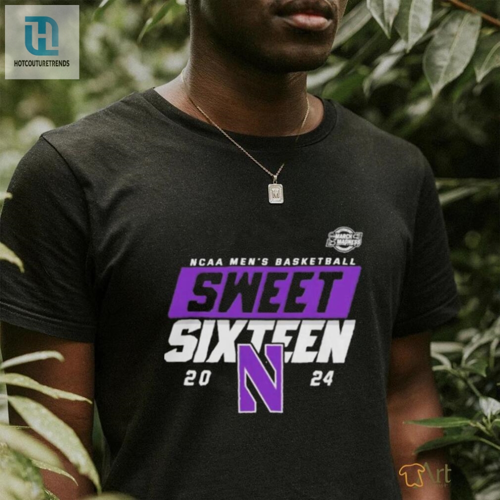 Official Northwestern Wildcats 2024 Sweet 16 Shirt 
