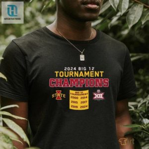 Official Iowa State Cyclones 2024 Big 12 Tournament Champions Shirt hotcouturetrends 1 5