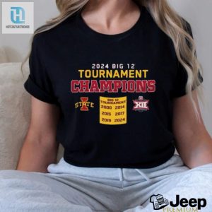 Official Iowa State Cyclones 2024 Big 12 Tournament Champions Shirt hotcouturetrends 1 6