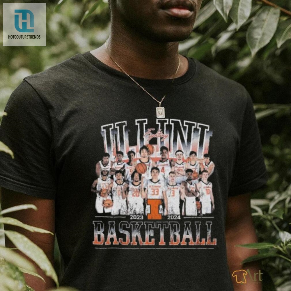 Official Illinois Fighting Illini Players Mens Players 2023 2024 Champions Shirt 