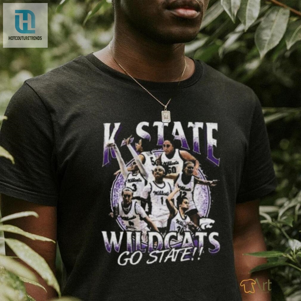 Official Kansas State Ncaa Womens Basketball 2023  2024 Post Season T Shirt 