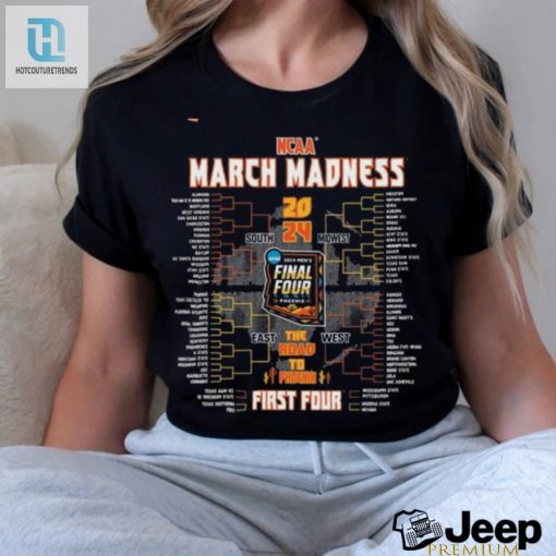 Ncaa March Madness 2024 The Road To Phoenix First Four Shirt hotcouturetrends 1 2