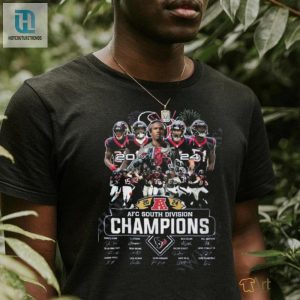 Houston Texans Team Afc South Division Champions 2024 Nfl T Shirt hotcouturetrends 1 1