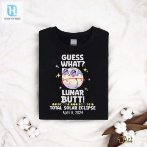 Guess What Lunar Butt Kawaii Eclipse Solar Glasses 2024 Fun T Shirt hotcouturetrends 1 3