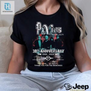 Pixies Tour 2024 30Th Anniversary 1986 2024 Signatures Thank You For The Memories Shirt hotcouturetrends 1 2