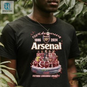 Arsenal 1886 2024 138Th Anniversary Victoria Concordia Crescit Mikel Arteta Legend T Shirt hotcouturetrends 1 1