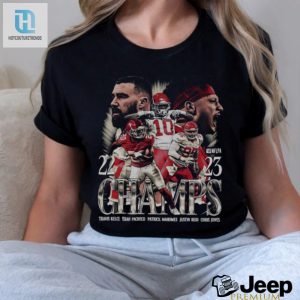 Travis Kelce Isiah Pacheco Patrick Mahomes Justin Reid Chris Jones Champions Kansas City Chiefs Shirt hotcouturetrends 1 2