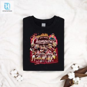 Sf49 Nfc West Champions Player Name 2D T Shirts hotcouturetrends 1 3