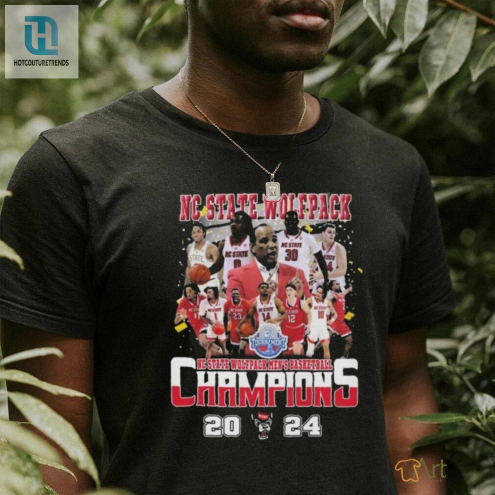 Official 2024 Nc State Wolfpack Mens Basketball Champions Shirt 