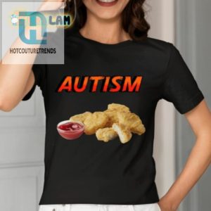 Chicken Nugget Autism Shirt hotcouturetrends 1 2