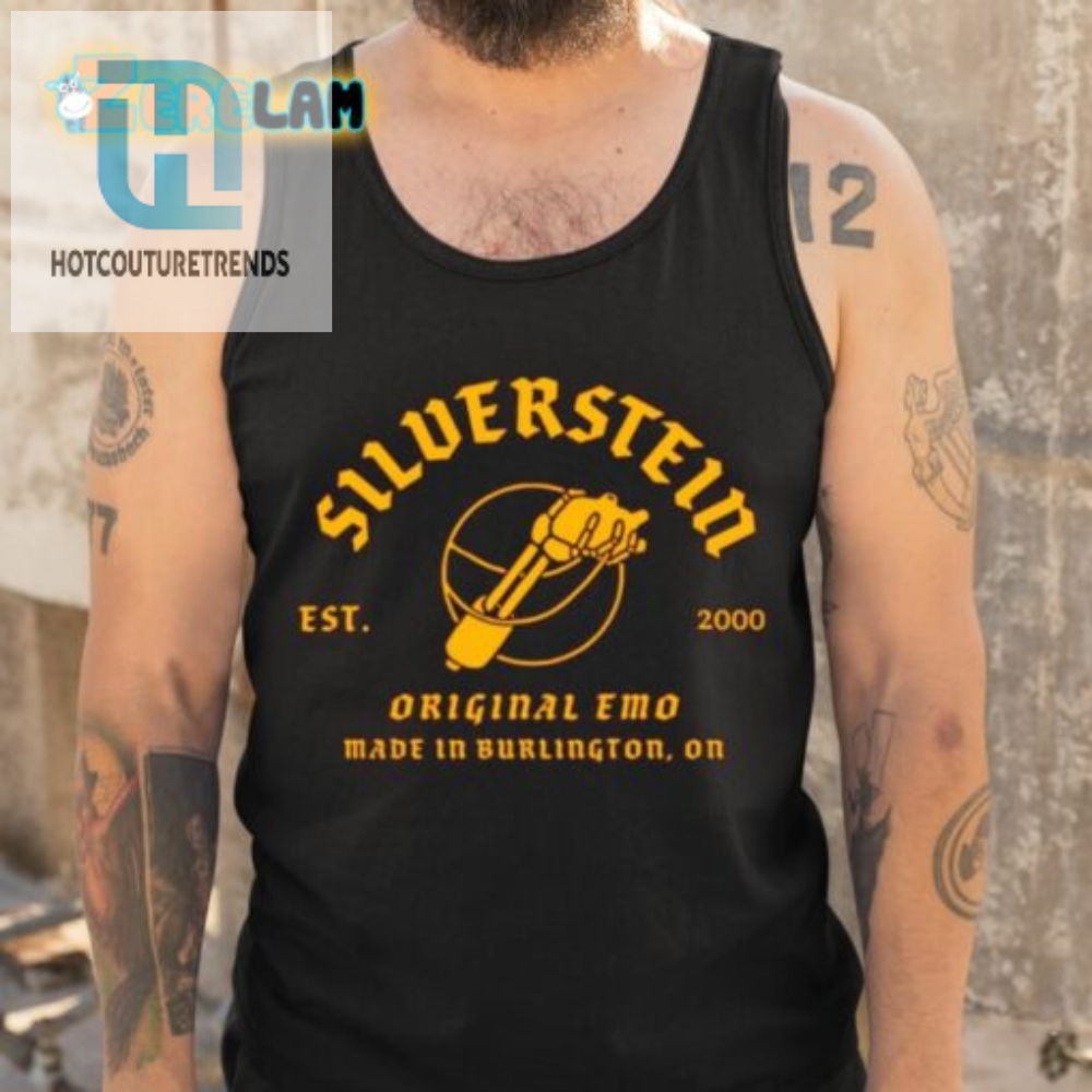 Silverstein Original Emo Made In Burlington Est 2000 Shirt 