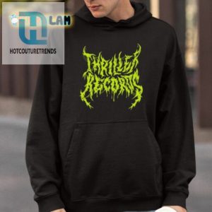 Thriller Records Metal Logo Black Shirt hotcouturetrends 1 4