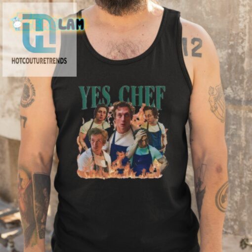 Jeremy Allen White Yes Chef Shirt hotcouturetrends 1 1