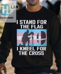 I Stand For The Flag I Kneel For The Cross Shirt hotcouturetrends 1 3