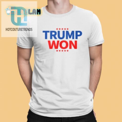 Travis Kelce Trump Won Shirt hotcouturetrends 1