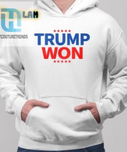 Travis Kelce Trump Won Shirt hotcouturetrends 1 1