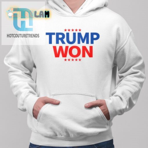 Travis Kelce Trump Won Shirt hotcouturetrends 1 1