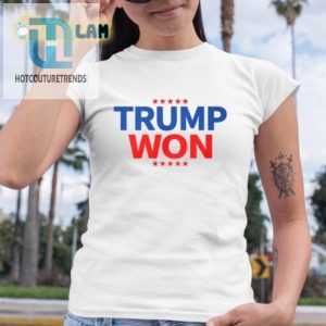 Travis Kelce Trump Won Shirt hotcouturetrends 1 3