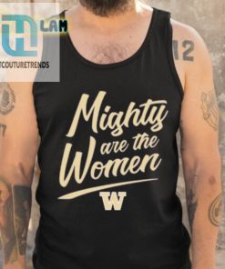 Courtney Gano Washington Softball Mighty Are The Women Shirt hotcouturetrends 1 1