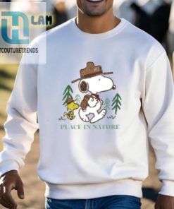 Snoopy Peace In Nature Shirt hotcouturetrends 1 2