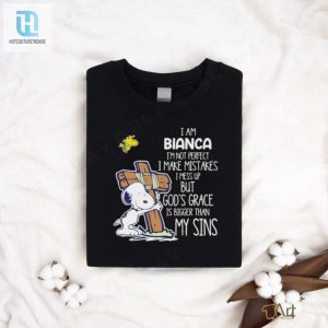 Snoopy And Woodstock I Am Bianca Im Not Perfect I Make Mistakes I Mess Up Shirt hotcouturetrends 1 1