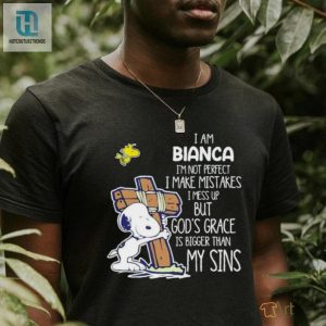 Snoopy And Woodstock I Am Bianca Im Not Perfect I Make Mistakes I Mess Up Shirt hotcouturetrends 1 3