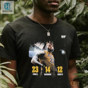 Lebron James Drops A Triple Double As The Lakers Beat The Grizzlies Shirt hotcouturetrends 1 3