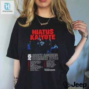 Hiatus Kaiyote North America Summer Tour 2024 Merch Shirt hotcouturetrends 1 1