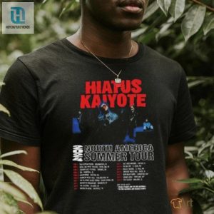 Hiatus Kaiyote North America Summer Tour 2024 Merch Shirt hotcouturetrends 1 3