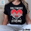 Baltimore Strong Pray For Baltimore Heart Shirt hotcouturetrends 1