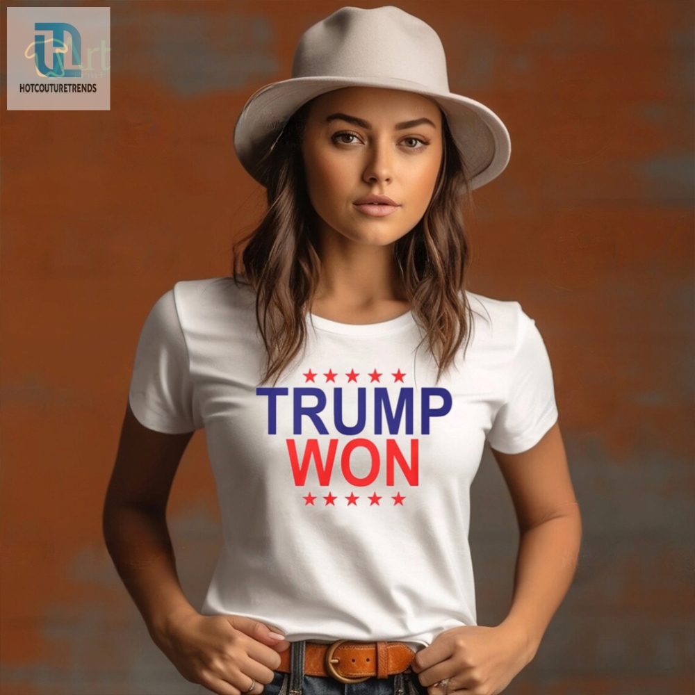 Travis Kelce Trump Won Shirt 