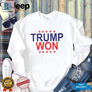 Travis Kelce Trump Won Shirt hotcouturetrends 1 6